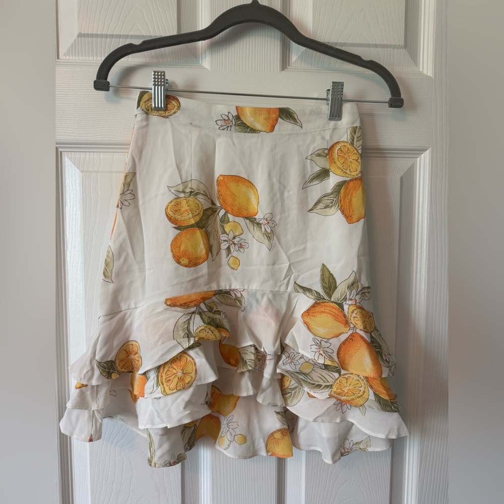 For Love And Lemons NWT Ruffled Mini Skirt